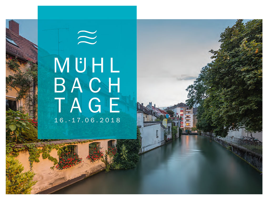 Flyer der Mühlbachtage 2018